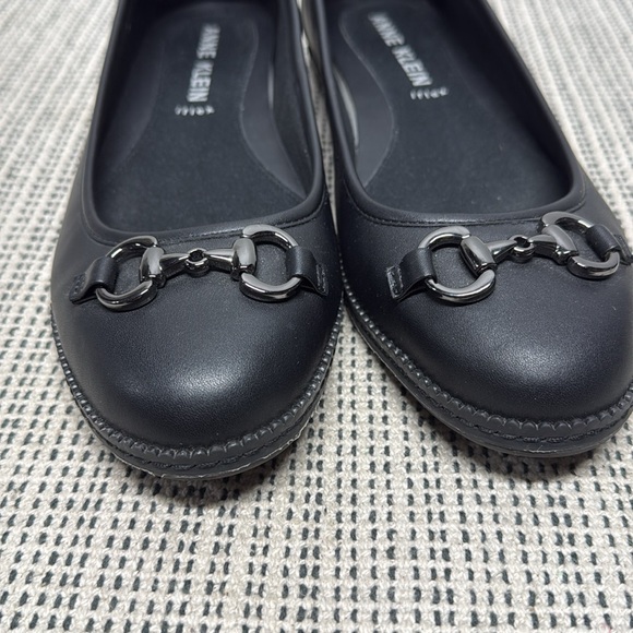 Anne Klein iflex Elly black ballet flats size 10M - Picture 7 of 7
